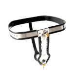 Chastity Pants T Type Female Belts With Anal Plug Vaginas Two Stainless Steel Sex Products Lock G7-5-27 - 2