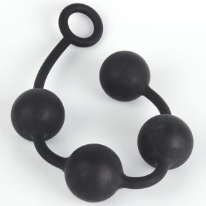 Buttplug 3 Size 3cm 4cm 5cm Silicone 4 Ball Anal Beads Plug Toys Butt Smooth And Round Sex-balls Balls Long - 2