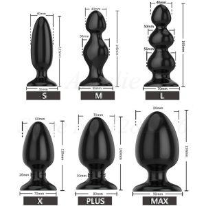 Huge Anal Sex Toys Large Butt Plug Prostata Massager For Men Woman Gay Adult Anus Expansion Stimulator Big Beads - 2