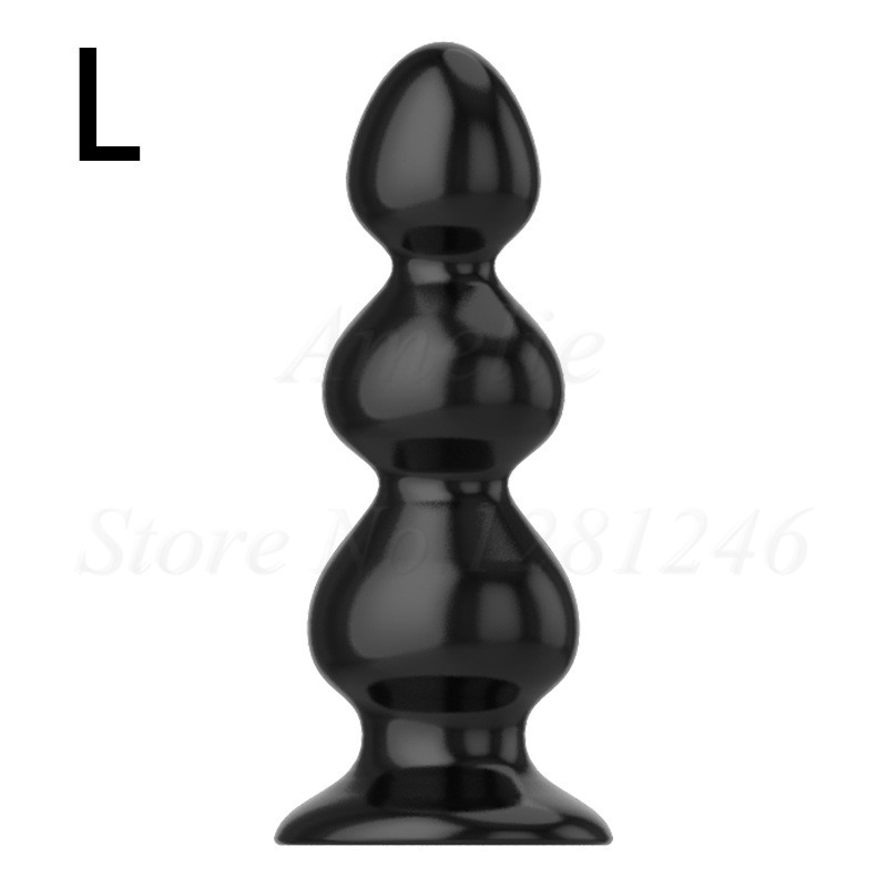 Large Anal Sex Toy Prostate Massager For Men Women Gay Adults Big Bead Butt Plug Stimulator - 5
