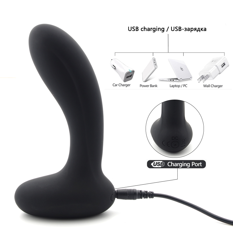 10mode Realistic Prostate Massager Vibrating Gspot Dildo Anal Plug Mens Intimate Sexual Health Toy - 6