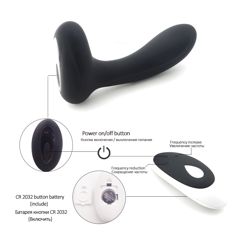 10mode Realistic Prostate Massager Vibrating Gspot Dildo Anal Plug Mens Intimate Sexual Health Toy - 5