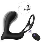 10 Speed Vibrating Butt Plug With Male Rings Anus Clit Stimulation G Spot Prostate Massager Anal Plugs Vibrator Sex Toys For Men