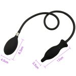 Camatech Inflatable Anal Plug Silicone Expandable Huge Ball Buttplug Prostate Massage Air-filled Pump Dildo Sex Toy - 4