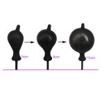 Camatech Inflatable Anal Plug Silicone Expandable Huge Ball Buttplug Prostate Massage Air-filled Pump Dildo Sex Toy - 3
