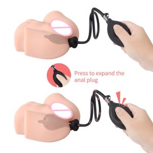 Camatech Inflatable Anal Plug Silicone Expandable Huge Ball Buttplug Prostate Massage Air-filled Pump Dildo Sex Toy - 2