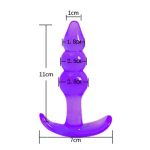 Silicone Mini Soft Jelly Finger Anal Toys Butt Plug Bullet Stimulating Sex For Couples Products Gs0031 Gs0033 - 6