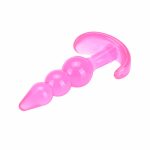 Silicone Mini Soft Jelly Finger Anal Toys Butt Plug Bullet Stimulating Sex For Couples Products Gs0031 Gs0033 - 4