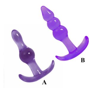 Silicone Mini Soft Jelly Finger Anal Toys Butt Plug Bullet Stimulating Sex For Couples Products Gs0031 Gs0033 - 2