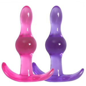 Silicone Mini Soft Jelly Finger Anal Toys Butt Plug Bullet Stimulating Sex For Couples Products Gs0031 Gs0033