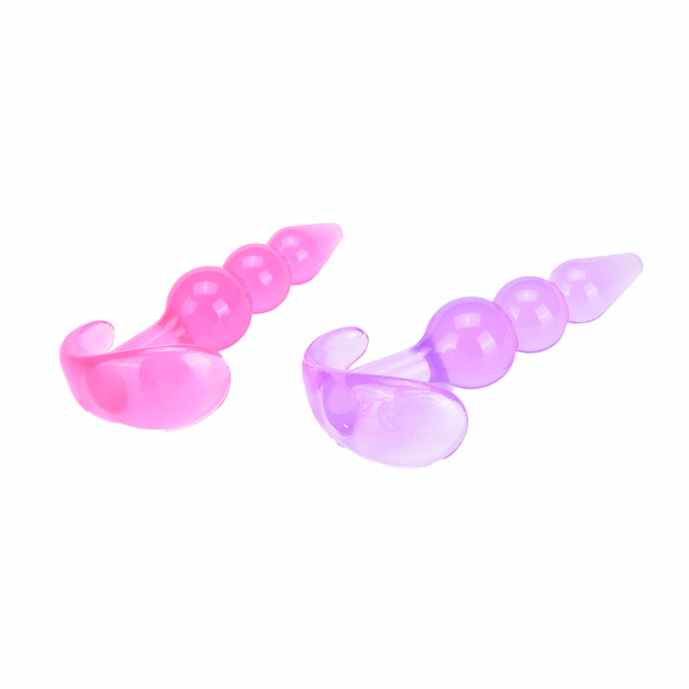 Silicone Butt Plug Mini Soft Jelly Finger Anal Toys Couples Stimulating Bullet Sex Toys Gs003133 - 6
