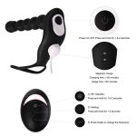 Wireless Rc Male Prostate Massage Vibrator Penis Ring Anal Plug Stimulator Butt Delay Ejaculation Toy For Men - 2