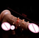 Realistic Anal Dildo Erotic Consolador Suction Cup Huge Large Soft Strapless Sex Dildos For Women - 3