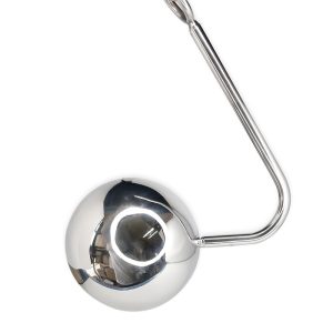 Hollow Giant Ball Anal Plug Hook Big Metal Butt Anus Fart Putty Slave Prostate Massager Bdsm Sex Toy For Men Toys - 2