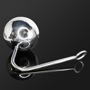 Hollow Giant Ball Anal Plug Hook Big Metal Butt Anus Fart Putty Slave Prostate Massager Bdsm Sex Toy For Men Toys
