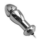 Bi-polar Electro Shock Vaginal Tight Huge Butt Plug Metal Anal Beads Prostate Electrical Stimulation G Spot Medical Sex Toy - 4