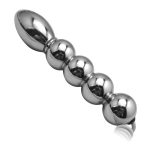Bi-polar Electro Shock Vaginal Tight Huge Butt Plug Metal Anal Beads Prostate Electrical Stimulation G Spot Medical Sex Toy - 3