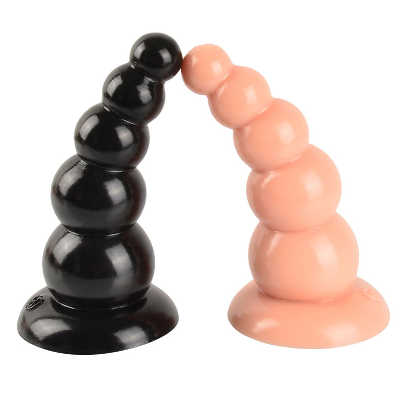 Large Anal Bead Dildo For Adults Men Women Prostate Massager Suction Cup Base Sex Toy Butt Plug - 2