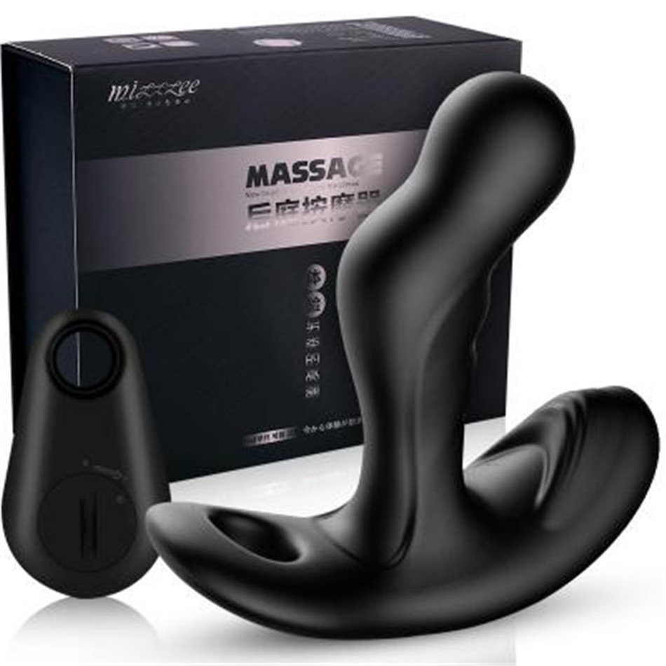 Silicone Prostate Massager Vibrating Anal Plug With Remote Control Rotating Butt Plugs Adult Sex Toys For Men - 11