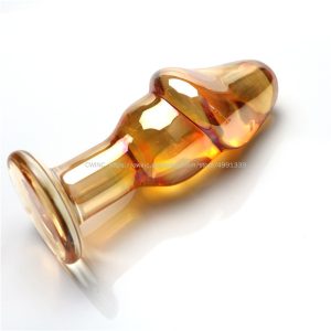 Cw0205 Penis Head Shape Anal Butt Plug Male Toys Anus - 2