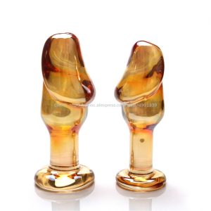 Cw0205 Penis Head Shape Anal Butt Plug Male Toys Anus