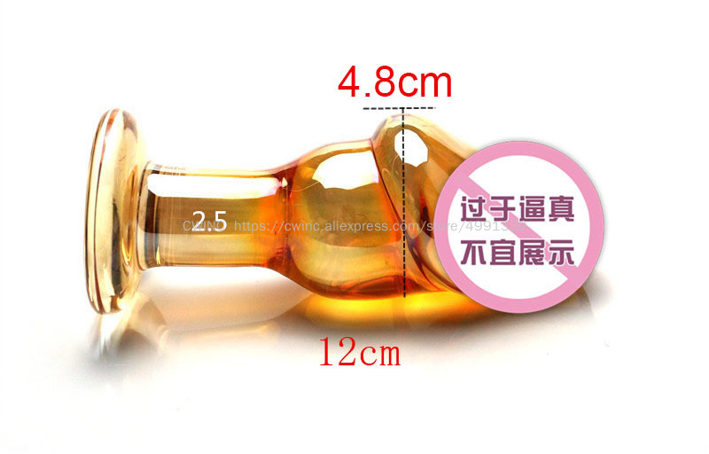 Male Pleasure Toy Ergonomic Penis Head Shaped Anal Butt Plug Bodysafe Material Intense Stimulation Cw0205 - 4