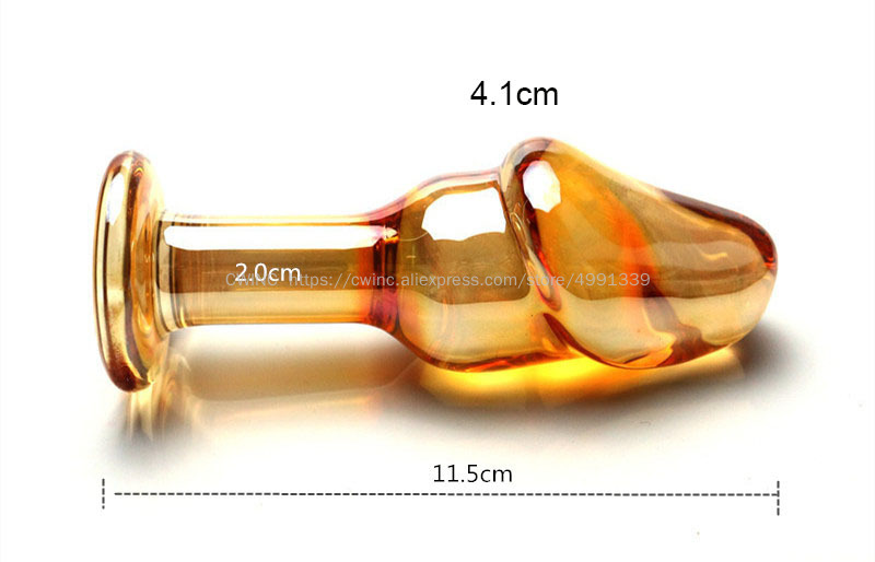 Male Pleasure Toy Ergonomic Penis Head Shaped Anal Butt Plug Bodysafe Material Intense Stimulation Cw0205 - 3