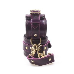 Style Genuine Leather Handcuffs Erotic Fetish Bdsm Bondage Restraints Wrist Hand Cuffs Toy Adult Game Sex Toys For Women & Men