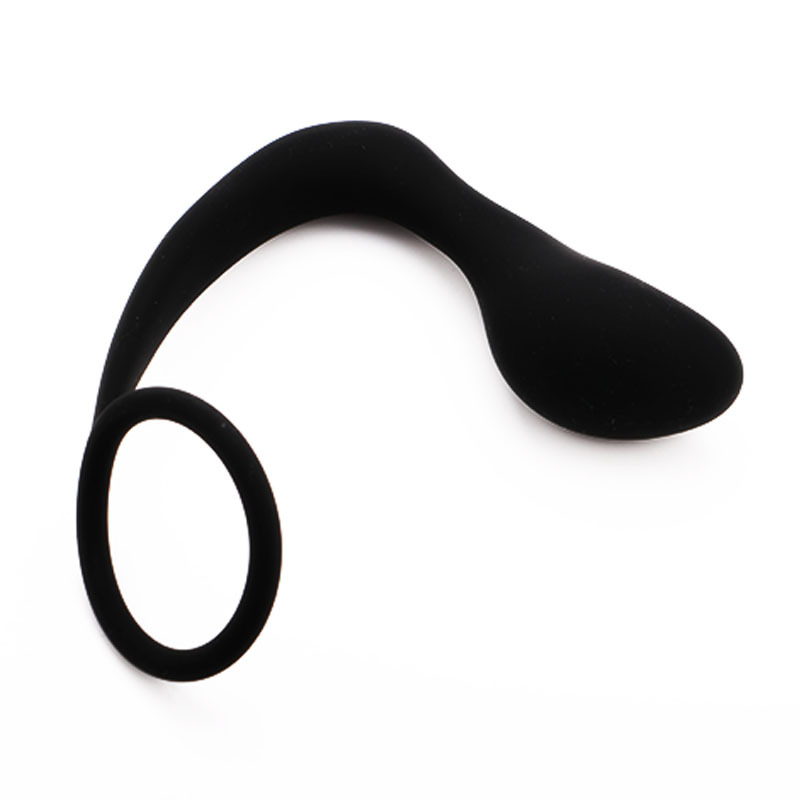 Male Prostate Massager Silicone Anal Butt Plug Cock Ring Adult Erotic Sex Toy For Men And Couples - 6