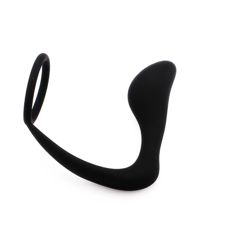 Male Prostate Massager Silicone Anal Butt Plug Cock Ring Adult Erotic Sex Toy For Men And Couples - 5