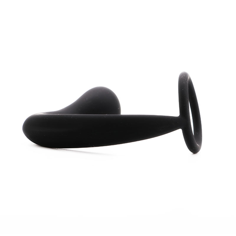 Male Prostate Massager Silicone Anal Butt Plug Cock Ring Adult Erotic Sex Toy For Men And Couples - 3
