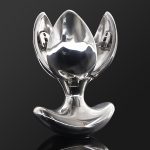 Metal Petal Anal Bead Butt Plug Going Out Wearing Chastity Lock Sex Toys 18 & Bdsm Expander Male Gay Sextoys - 2