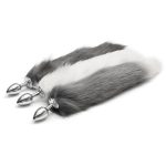 Sex Toys Soft Wild Anal Plug Metal Tail Fox Butt Erotic Anus For Adult Flirting Cosplay - 3