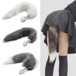 Sex Toys Soft Wild Anal Plug Metal Tail Fox Butt Erotic Anus For Adult Flirting Cosplay