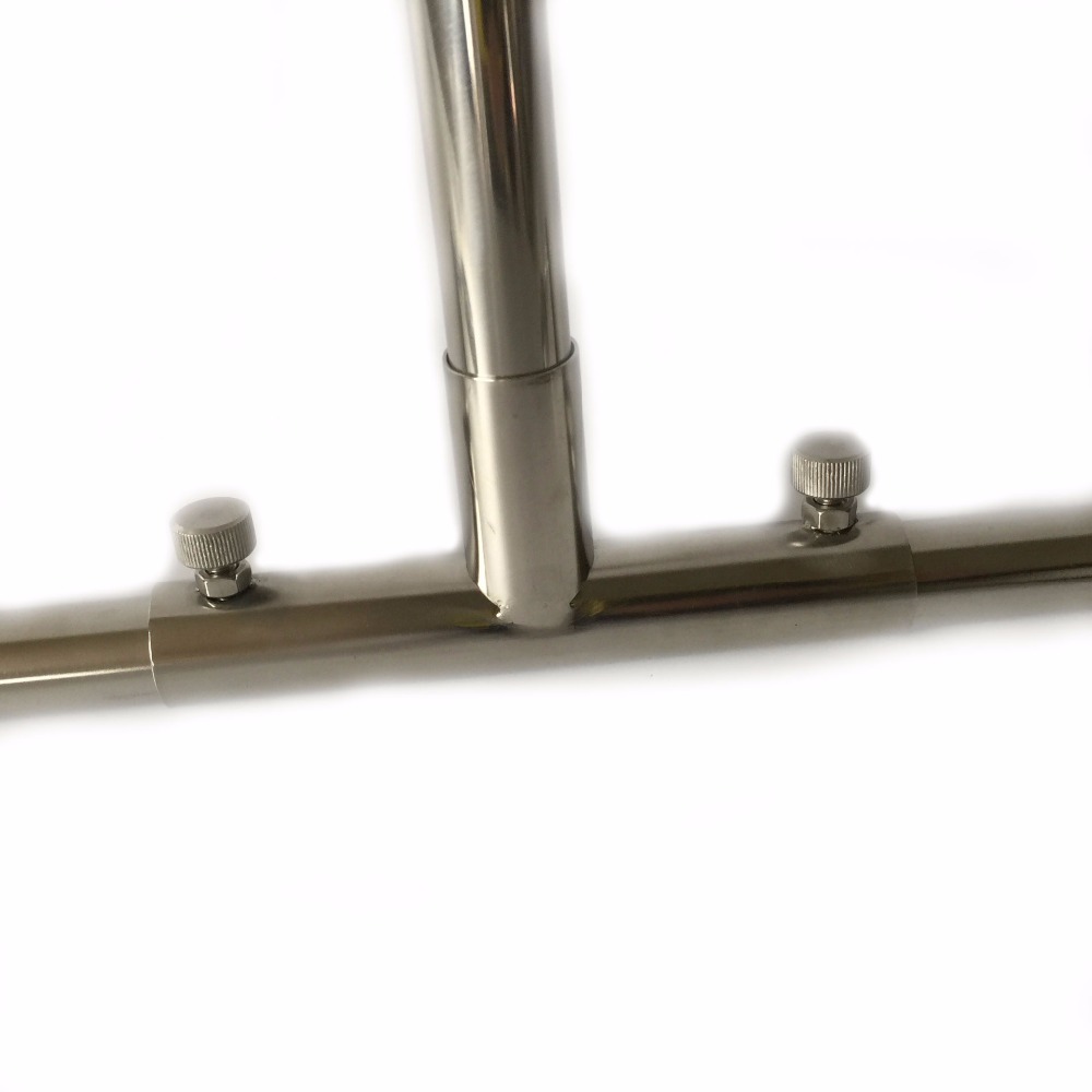 Stainless Steel K9 Bdsm Bondage Restraints Adjustable Legcuffs Open Leg Device Sex Slave Dildo Fetish Toy - 3