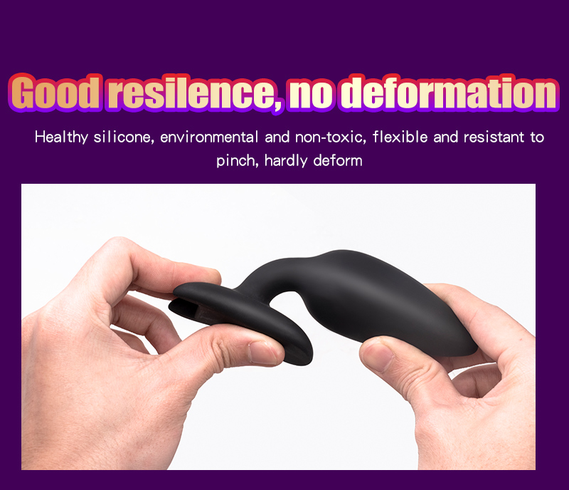 Silicone Electro Stimulation Anal Plug Prostate Massage Sex Toy Vaginal Estim Electroshock Kit - 7