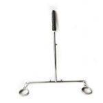 Hot Stainless Steel K9 Bdsm Bondage Restraints Legcuffs Open Leg Device Sex Slave With Dildo Fetish Toys Fetter Toy