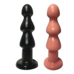 Soft Big Anal Plug Suction Cup Dildo Bead Anus Massage Masturbation Stimulator Sex Toys For Women Men - 3
