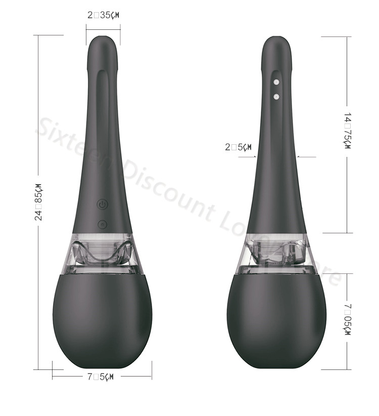 Unisex Automatic Electric Enema Cleaner Anal And Vaginal Hygiene Toy For Safe Masturbation - 9