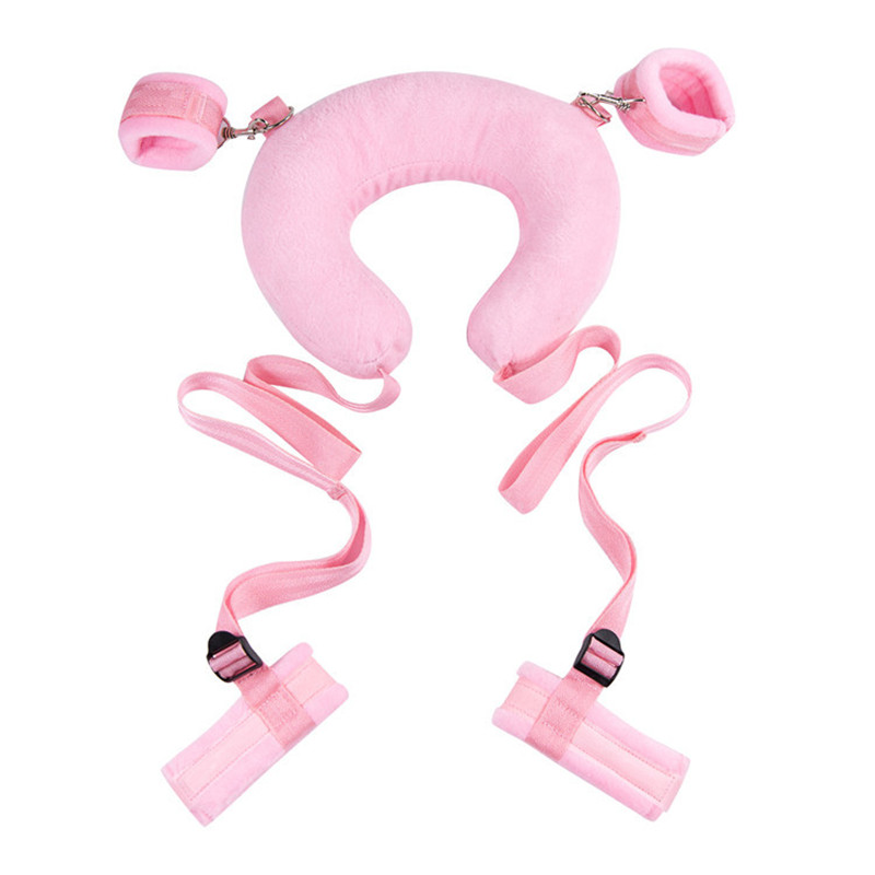 Luxurious Bdsm Plush Handcuffs Erotic Sex Games Restraint Soft Ankle Cuffs Adult Role Play Intimate Toy - 2
