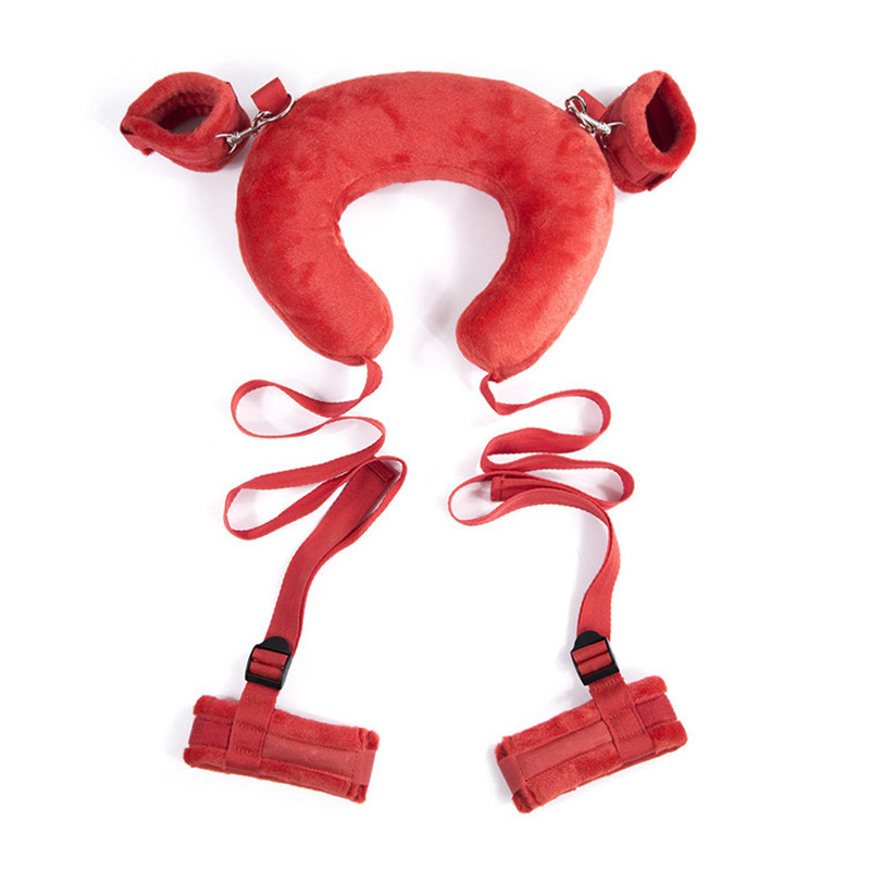 Luxurious Bdsm Plush Handcuffs Erotic Sex Games Restraint Soft Ankle Cuffs Adult Role Play Intimate Toy - 3