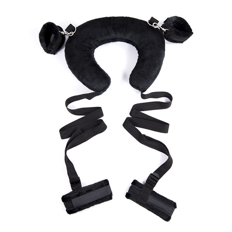 Luxurious Bdsm Plush Handcuffs Erotic Sex Games Restraint Soft Ankle Cuffs Adult Role Play Intimate Toy - 4