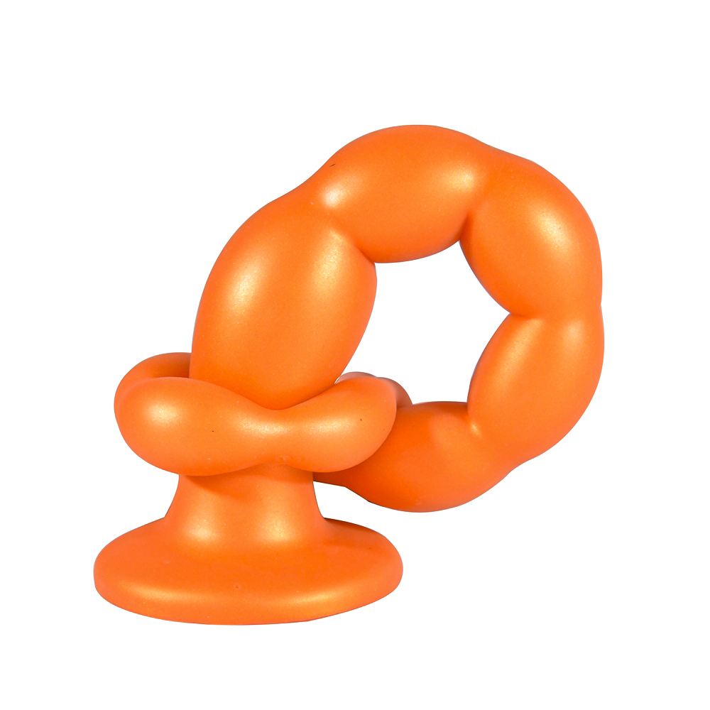 Silicone Anal Plug Prostate Massager Vaginal Stimulator Erotic Beads Dildo Adult Sensual Products - 6