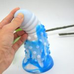 Huge Anal Dildo Round Head Plug Bumpy Little Pump For Women Masturbator Butt Dildos Orgasm Sex Toys Men With Suction Cup - 3