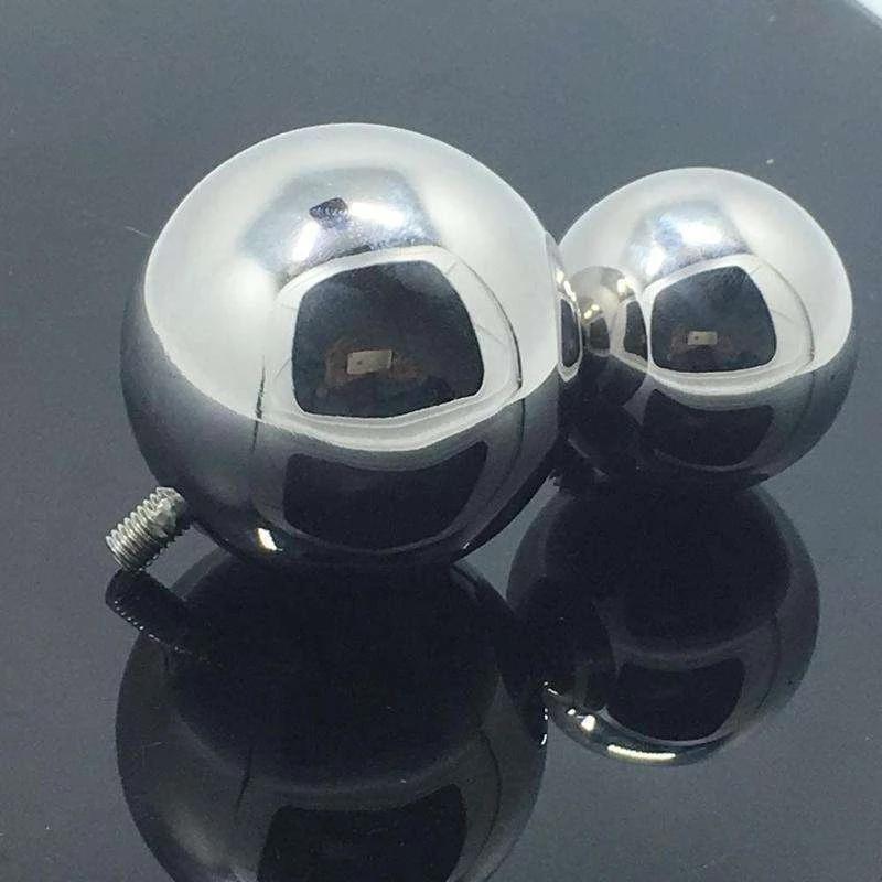 Double Ball Steel Chastity Belt Vaginalanal Plug With Locking Hooks Rope Hook Sex Toy For Women - 4