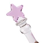Phallus Vaginal Stimulation Pyrex Glass Dildo Butt Plug With Vibrator Anal Heart Crystal For Women Gay Sex Toy - 4