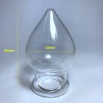 72mm Big Glass Anal Plug Hollow Butt Dilatador Speculum Buttplug Expander Stimulator Sex Toys For Women Men - 6