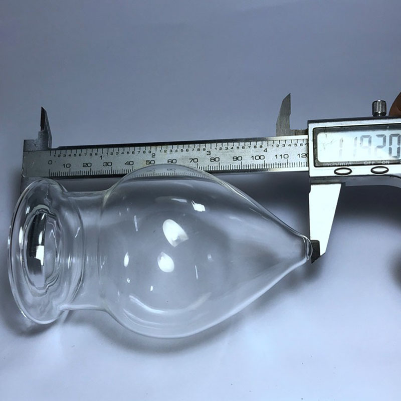 72mm Large Glass Anal Plug Hollow Butt Expander Speculum Dilator Erotic Stimulator Toy For Adults - 8