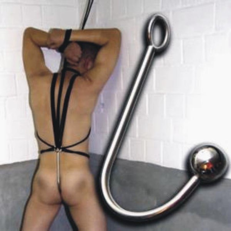 Stainless Steel Unisex Anal Plug With Ball For Adult Erotic Games Lgbtq Friendly - 4