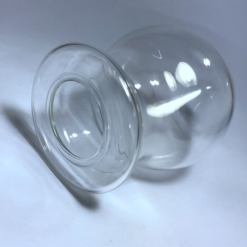 72mm Large Glass Anal Plug Hollow Butt Expander Speculum Dilator Erotic Stimulator Toy For Adults - 1